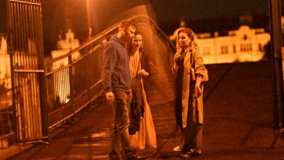 FOTO: Podzimková si užívala atmosféru plnými doušky.