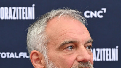 FOTO: Herec Ivan Trojan na tiskovce k novému filmu Neporazitelní.