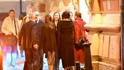 FOTO: Jitka Čvančarová se vmísila mezi kolegy.