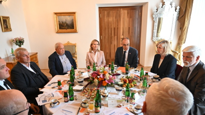 FOTO: Eva Pavlová a Petr Pavel se zúčastnili jednání o problematice rakoviny slinivky.