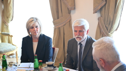 FOTO: Eva Pavlová a Petr Pavel se zúčastnili jednání o problematice rakoviny slinivky.