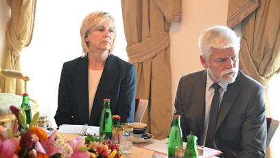 FOTO: Eva Pavlová a Petr Pavel se zúčastnili jednání o problematice rakoviny slinivky.