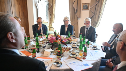 FOTO: Eva Pavlová a Petr Pavel se zúčastnili jednání o problematice rakoviny slinivky.