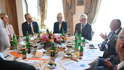 FOTO: Eva Pavlová a Petr Pavel se zúčastnili jednání o problematice rakoviny slinivky.