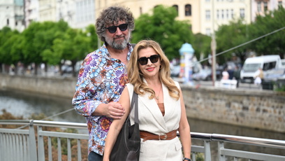 FOTO: Dana Morávková a manžel tvoří krásný pár.