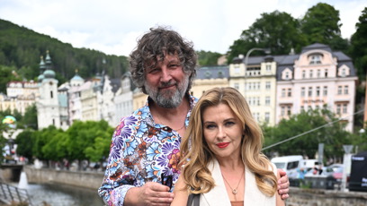 FOTO: Dana Morávková se svým manželem působí harmonicky.