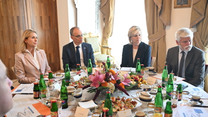 FOTO: Eva Pavlová a Petr Pavel se zúčastnili jednání o problematice rakoviny slinivky.