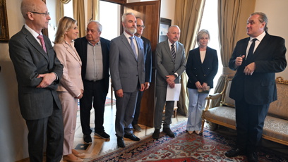 FOTO: Eva Pavlová a Petr Pavel se zúčastnili jednání o problematice rakoviny slinivky.
