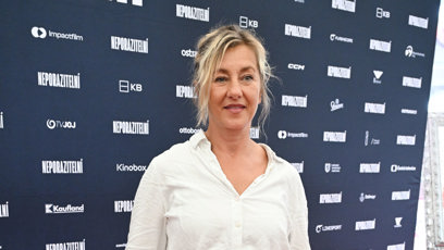 FOTO: Vanda Hybnerová na tiskovce k novému filmu Neporazitelní.