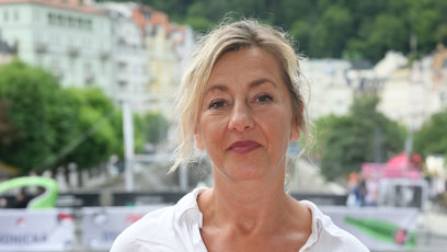 FOTO: Vanda Hybnerová na tiskovce k novému filmu Neporazitelní.