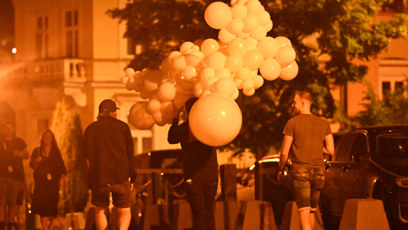 FOTO: Jiří Macháček oslavil narozeniny s kamarády.