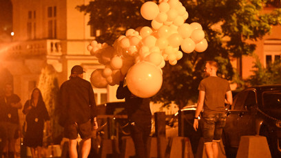 FOTO: Jiří Macháček oslavil narozeniny s kamarády.