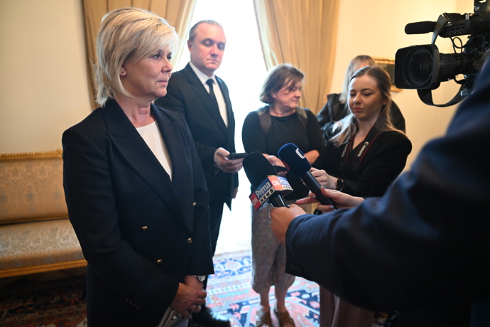 FOTO: Eva Pavlová a Petr Pavel se zúčastnili jednání o problematice rakoviny slinivky.