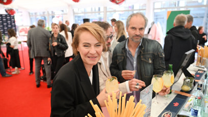FOTO: Lenka Vlasáková se smála od ucha k uchu.