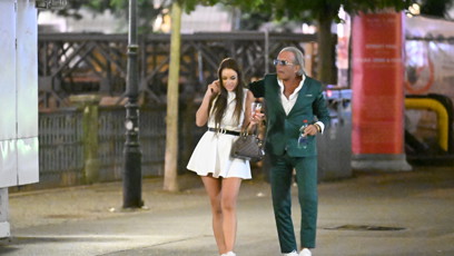 FOTO: Leo Beránek se svou Kačenkou ve Varech.