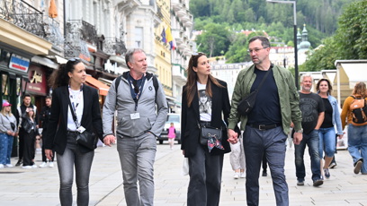 FOTO: Martin Finger ani Sokol partnerky nepustili.