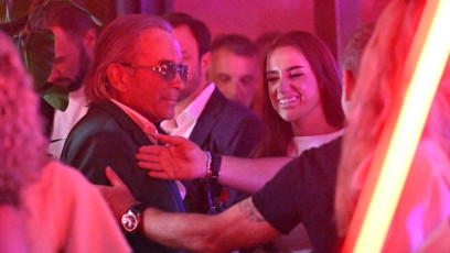 FOTO: Leo Beránek s manželkou na party ve Varech.