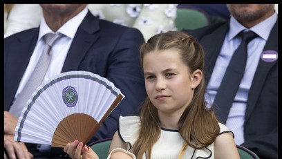 FOTO: Princezna Charlotte během turnaje Wimbledonu.