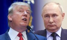 GLOSA: Zoufalý senilní nabob Donald Trump. USA vládne nekňuba, všem je k smíchu