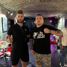 Lukáš Fajk s Jirkou Procházkou.
