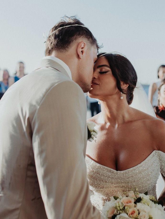 FOTO: Matěj Peňáz a Marilen Georgio si řekli své ano.