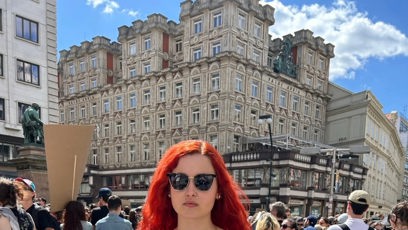 FOTO: Katerina Demetrashvili se podílela na pirátských kampaních jako je například Cyklus není luxus, která upozorňuje na trvající menstruační chudobu, nebo Mysli na mysl, která usiluje o zlepšení dostupnosti a kvality psychoterapie.