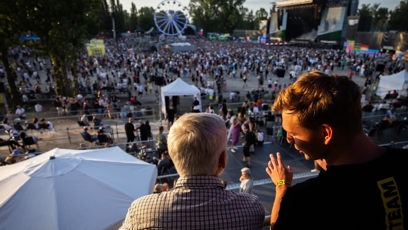 FOTO: Petr Pavel navštívil oblíbený festoval.