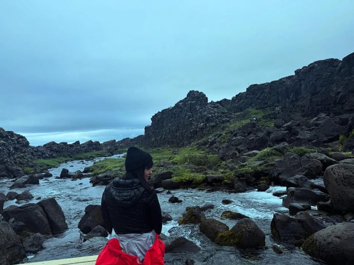FOTO: Tereza Ramba na Islandu.