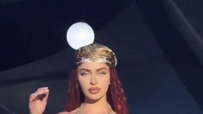 FOTO: Rachel Karnížová schytala kritiku za to, že šla v těhotenství na festival.