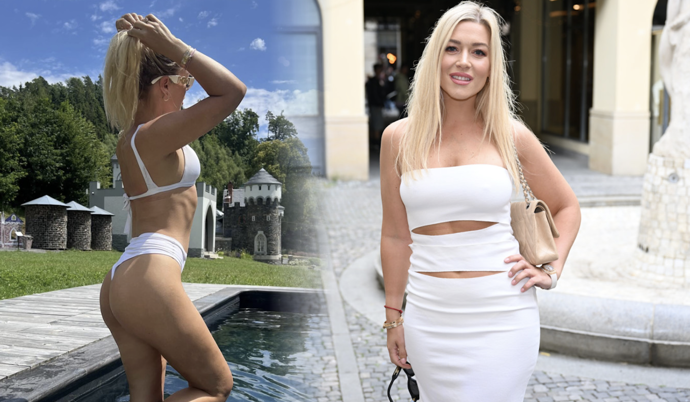 FOTO: Dominika Myslivcová má skvělou figuru.