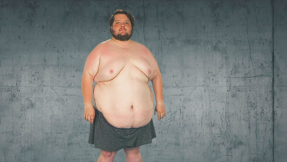 FOTO: Ľubomír Sedliaček váží 193 kilo.