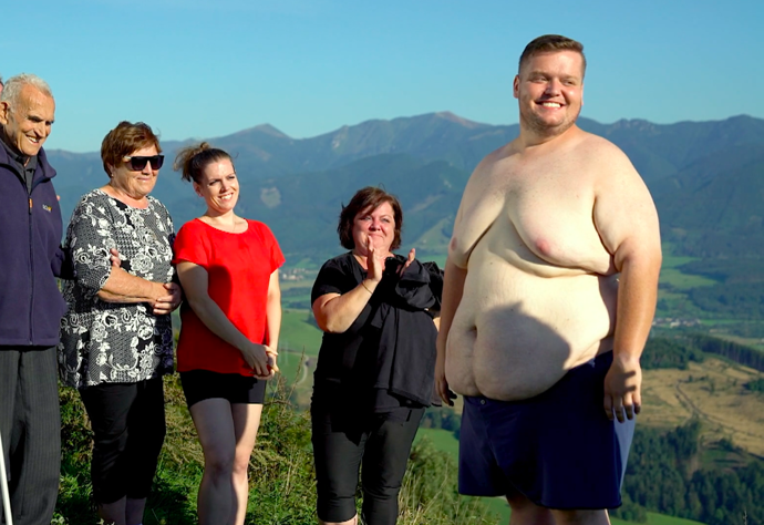 FOTO: Ľubomír Sedliaček při prvním vážení shodil o deset kilo více, než byl cíl. – stránka 4
