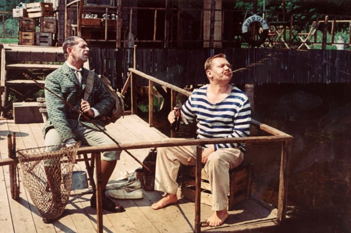 FOTO: Vlastimil Brodský a Rudolf Hrušínský v poetické komedii Rozmarné léto.