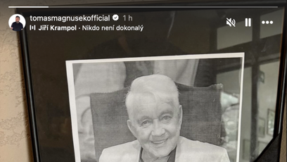 FOTO: Tomáš Magnusek zavzpomínal.