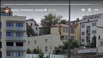 FOTO: Karlos sdílel i video z fotbalu.