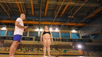 FOTO: První vážení ukázalo 105 kilo.