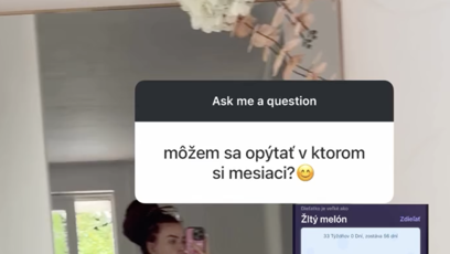 FOTO: Rachel Karnížová je ve 33. týdnu.