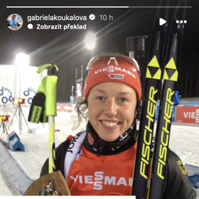 Gabriela Soukalová doufá, že se Laura v pořádku najde.