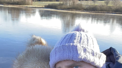 FOTO: Ondřej Veselý se svou krásnou Olgou.