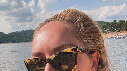 FOTO: Taťána si užívá teplé počasí.