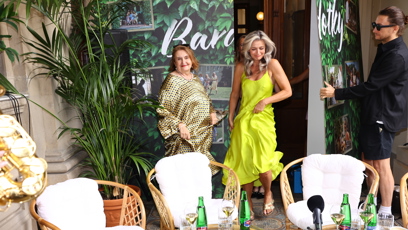 FOTO: Eva Holubová a Pavlína Pořízková na představení filmu Bardotky.