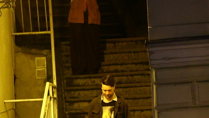 FOTO: Neužil při odchodu z večírku ČT.