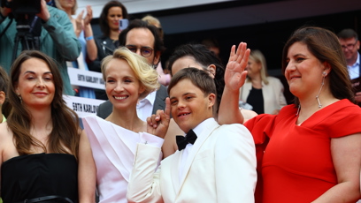 FOTO: Jana Plodková rozdávala úsměvy na každou stranu.