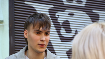 FOTO: Lukáš Tůma při rozhovoru pro eXtra.cz.