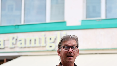 FOTO: Jiří Strach vynesl zajímavou bundu.