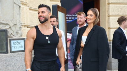 FOTO: Fešák Tomáš Haring a půvabná Linda Górecká.