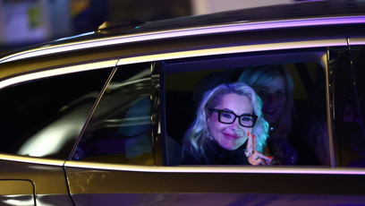 FOTO: Lenka Dragounová odjíždí.
