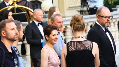 FOTO: Martha Issová na zahájení 59. ročníku filmového festivalu ve Varech.