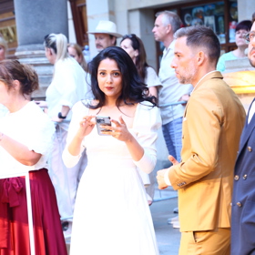 Janek a jeho známá.