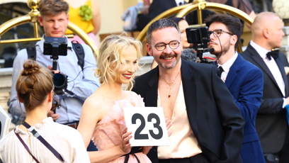FOTO: Jana Plodková na zahájení 59. ročníku filmového festivalu ve Varech.